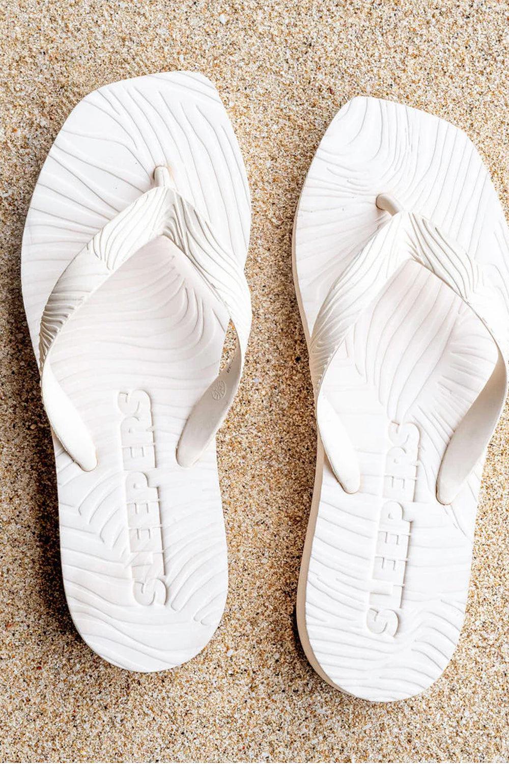 Sleepers Tapered Platform Eggnog Flip Flop - Image 2