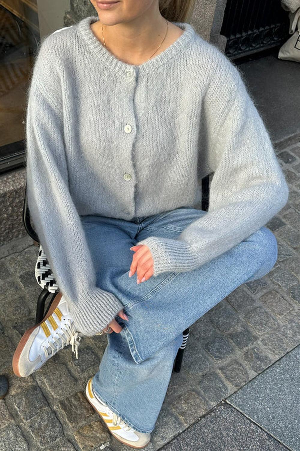 IdaIC Cardigan Grey - Image 2
