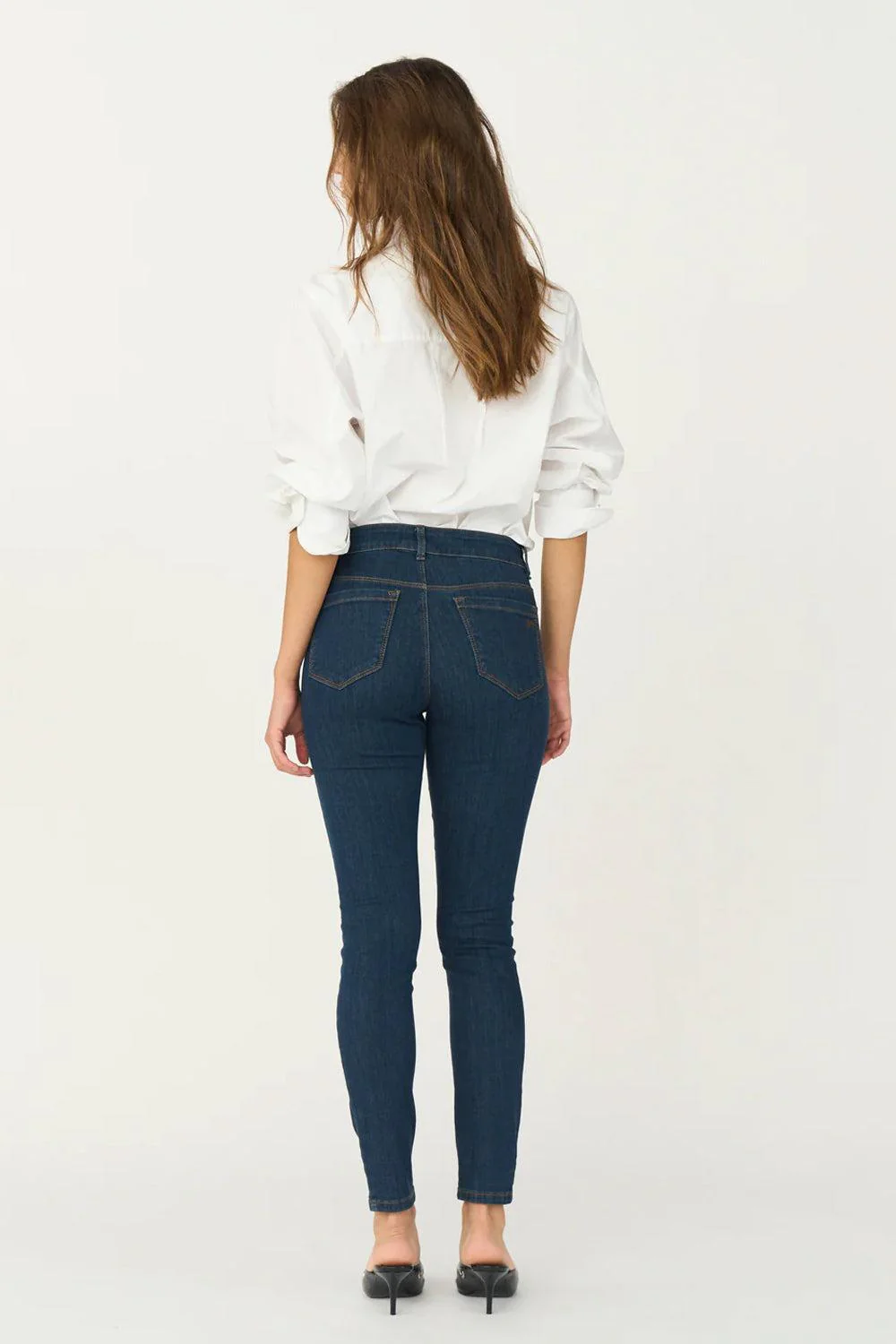 Alexa Ankle jeans Excl. Blue  30'' - Image 3