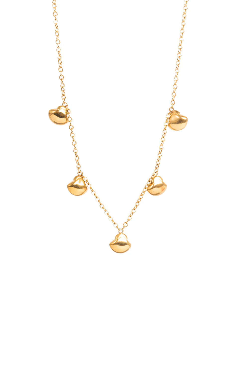 Shells Necklace Gold
