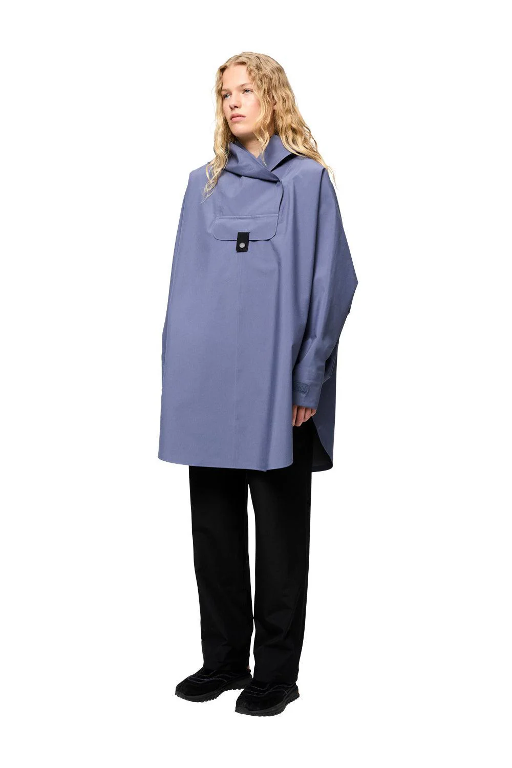 Bergen Poncho Night Shadow - Image 2