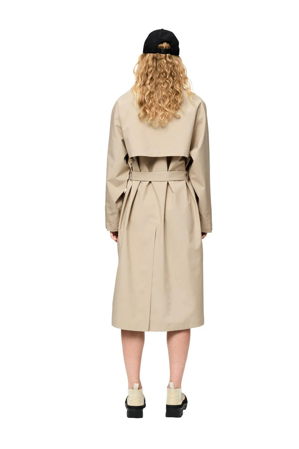 Vik Coat Beige - Image 3