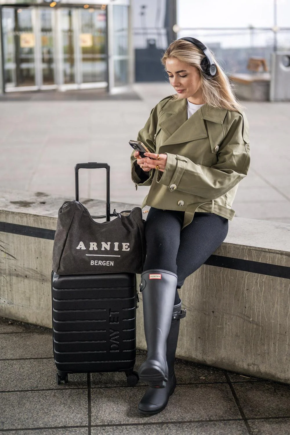 Day Tonal 20" suitcase kabinkoffert Black - Image 2