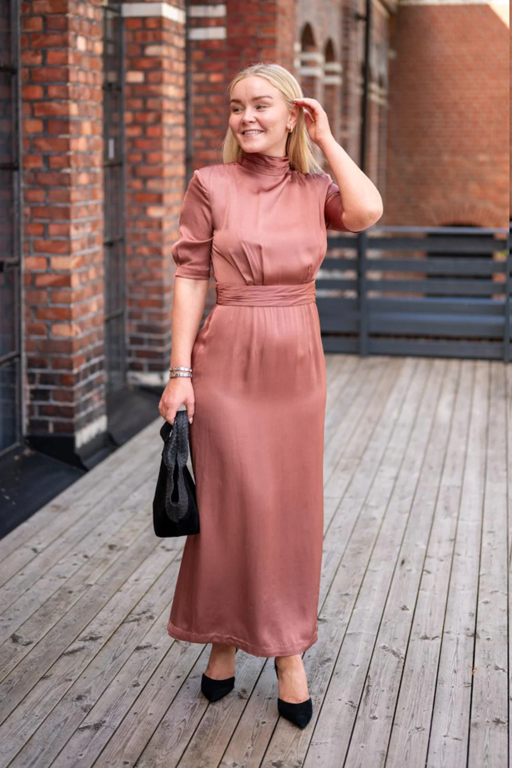 Beronia Dress Terracotta - Image 3