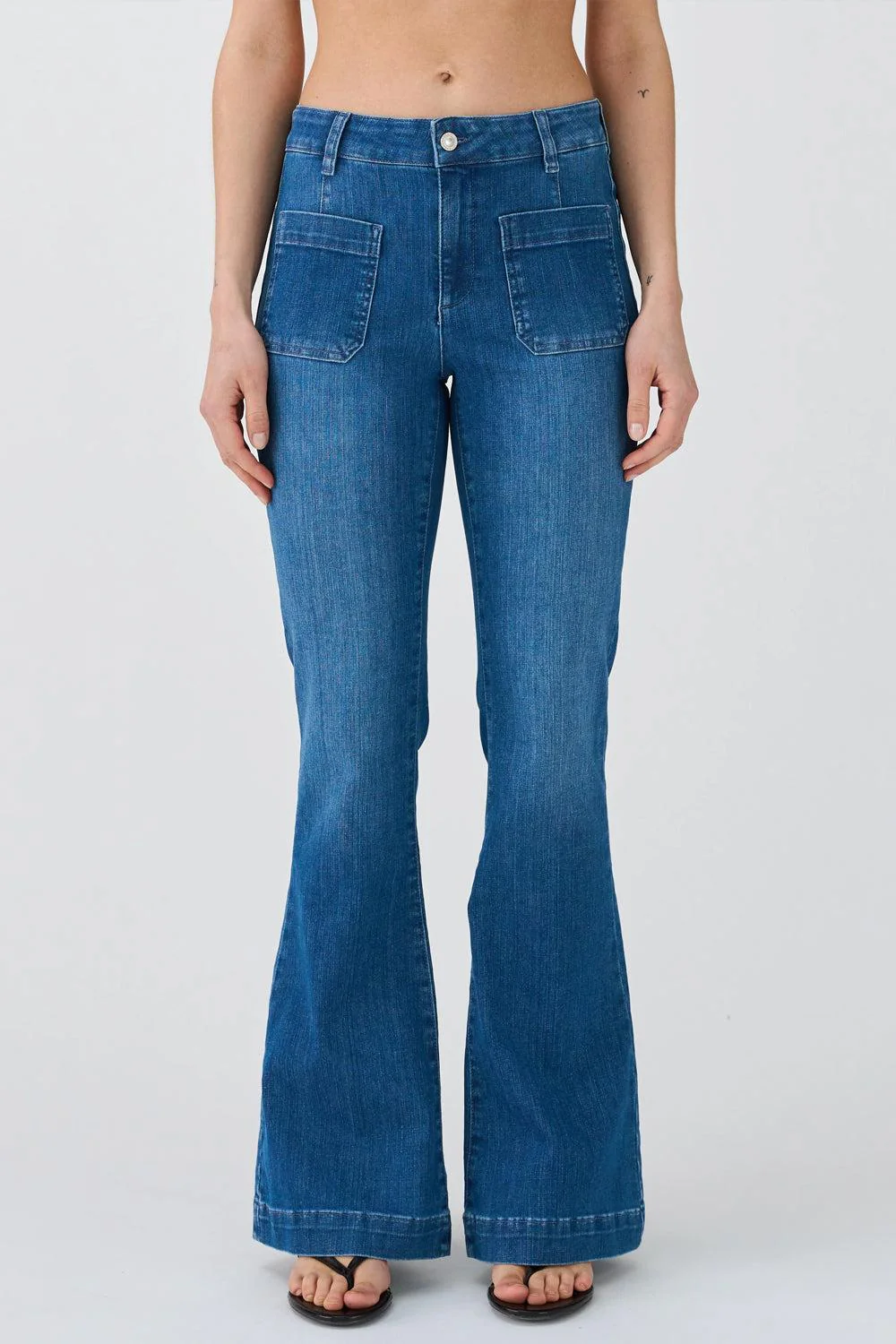 Ann Charlotte Jeans 30" Wash Orig. Tenerife Denim Blue - Image 2