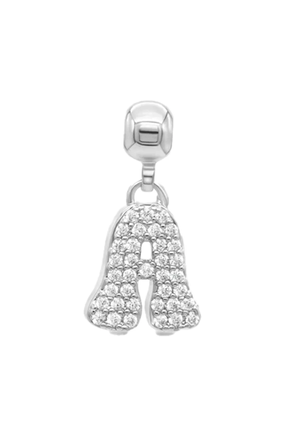 Letter Charm Silver