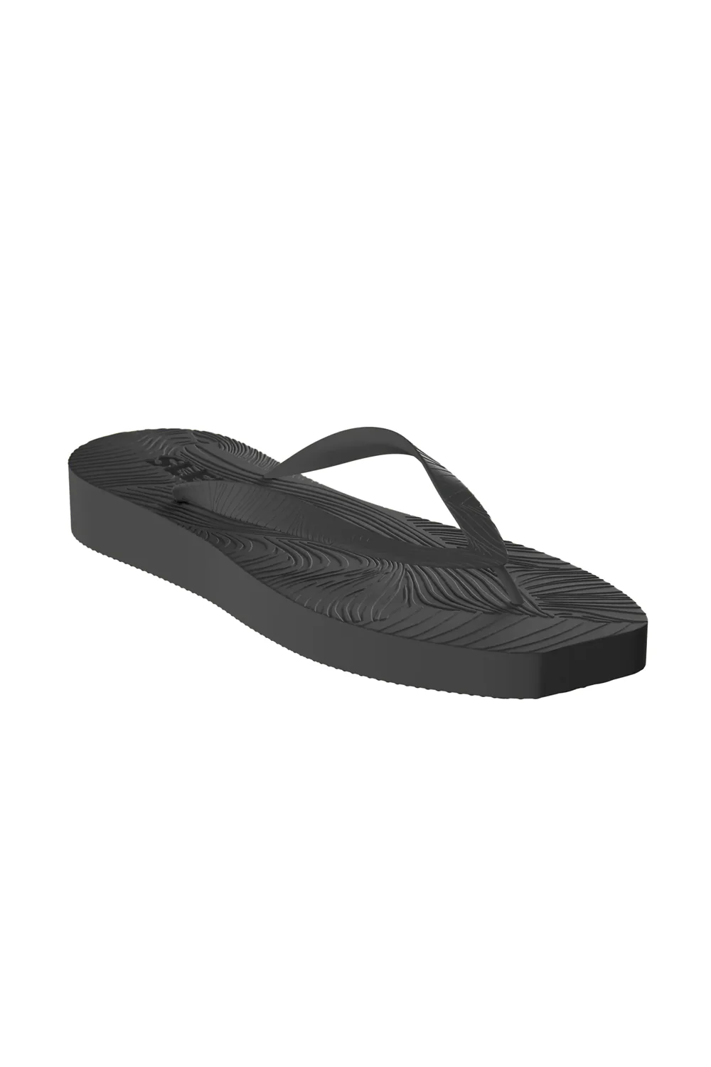 Sleepers Tapered Platform Black Flip Flop - Image 2