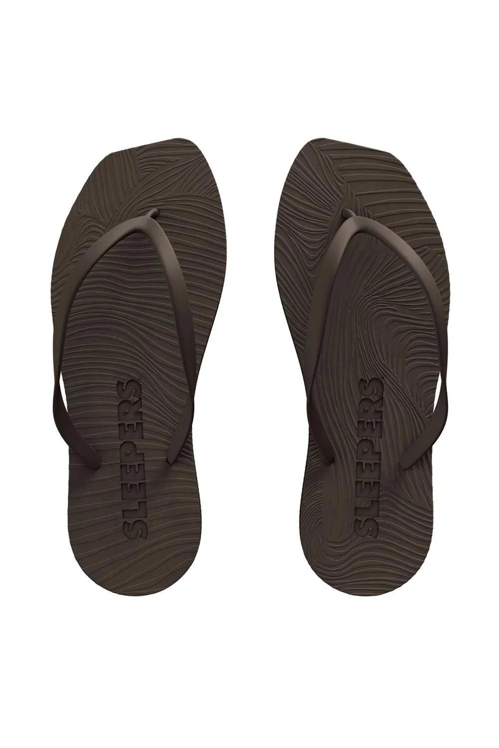 Tapered Flip Flop Brown