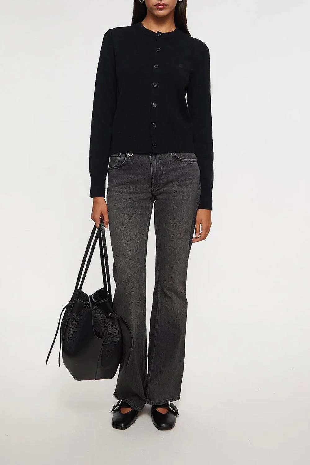 Kara Boot Marmont Washed Black 32" - Image 3