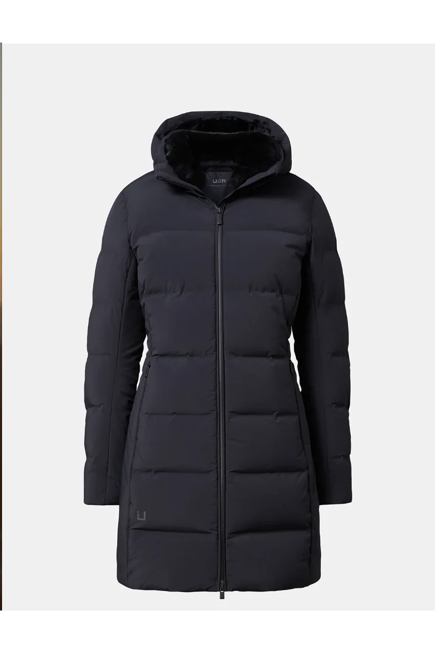 W Enigma Parka Black fur collar - Image 5