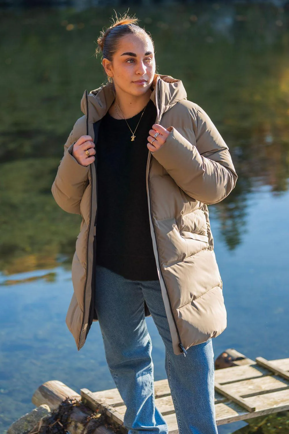 THUNDRA parka Dark Sand - Image 2
