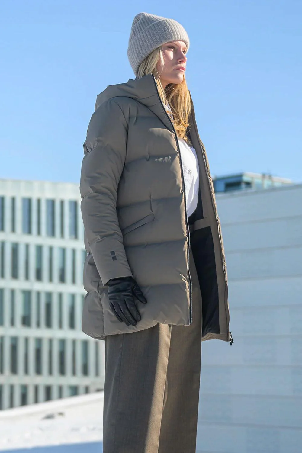 THUNDRA parka Dark Sand - Image 3
