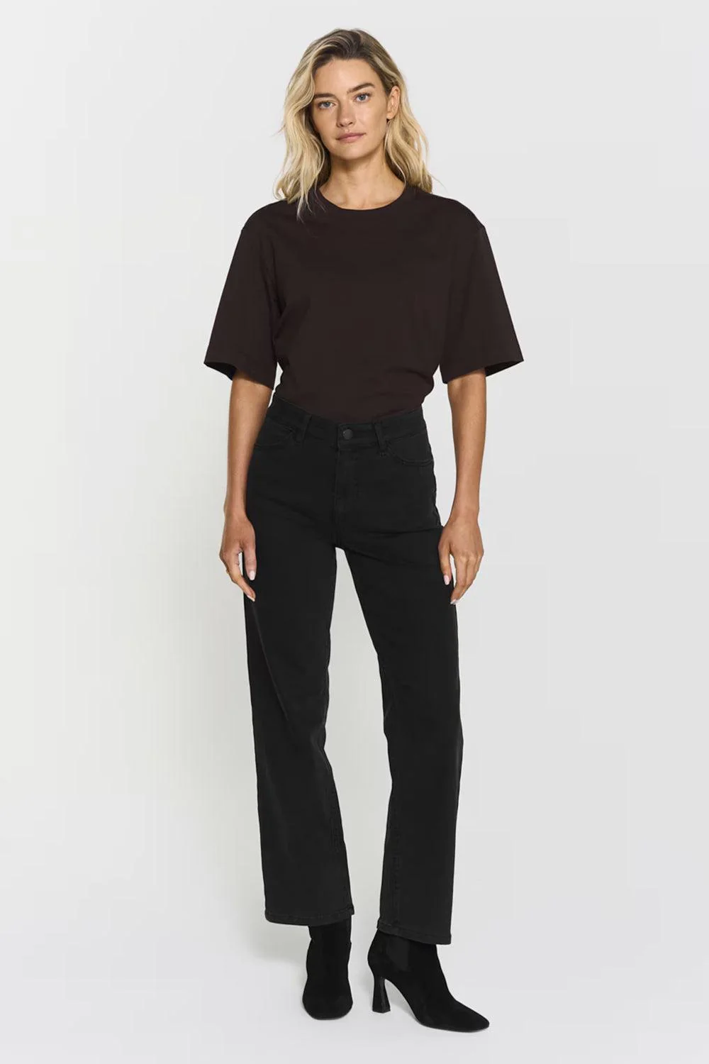 Chelsey Tee Mocha Brown - Image 3