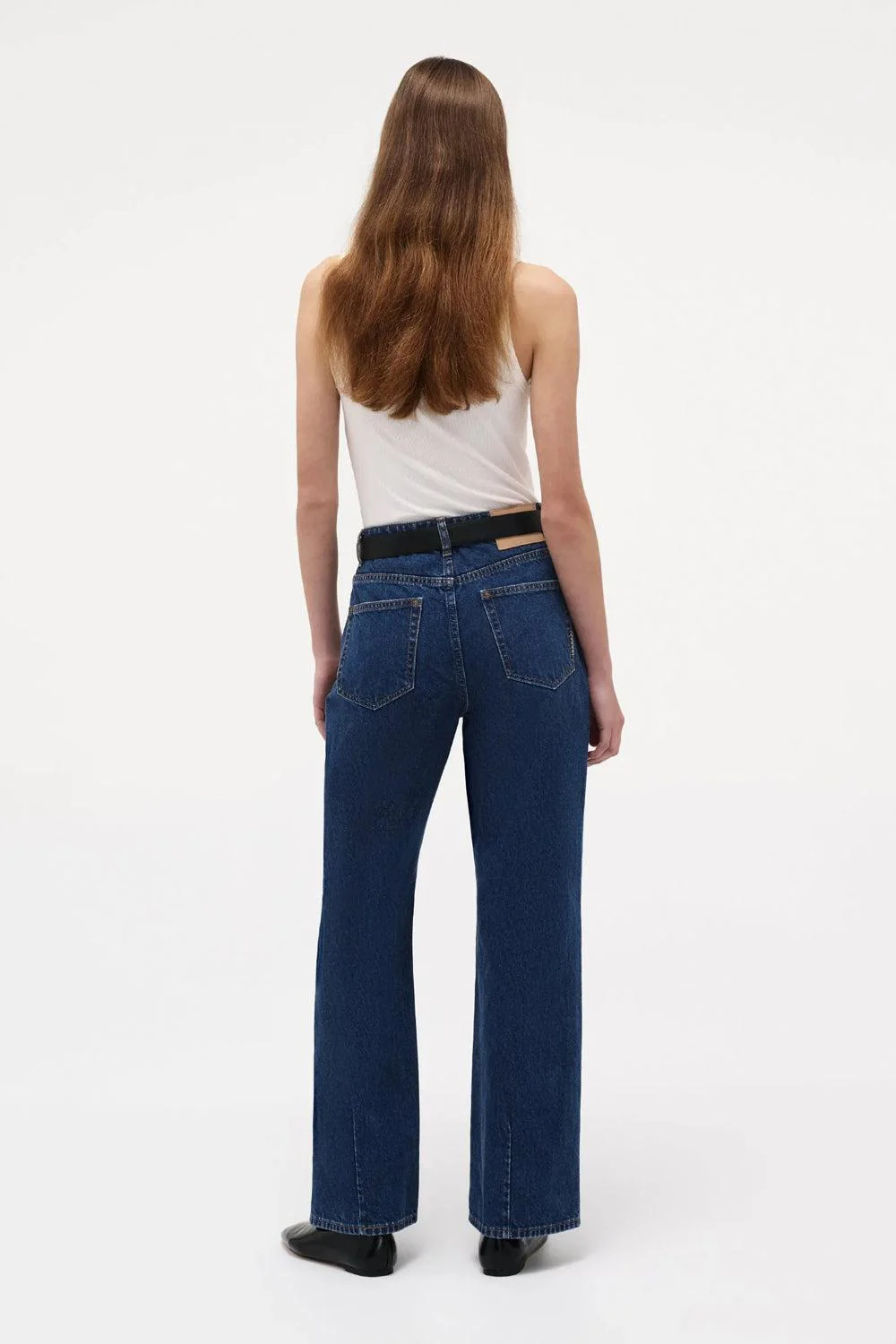 Coco Relaxed Dark Vintage Indigo 32" - Image 3
