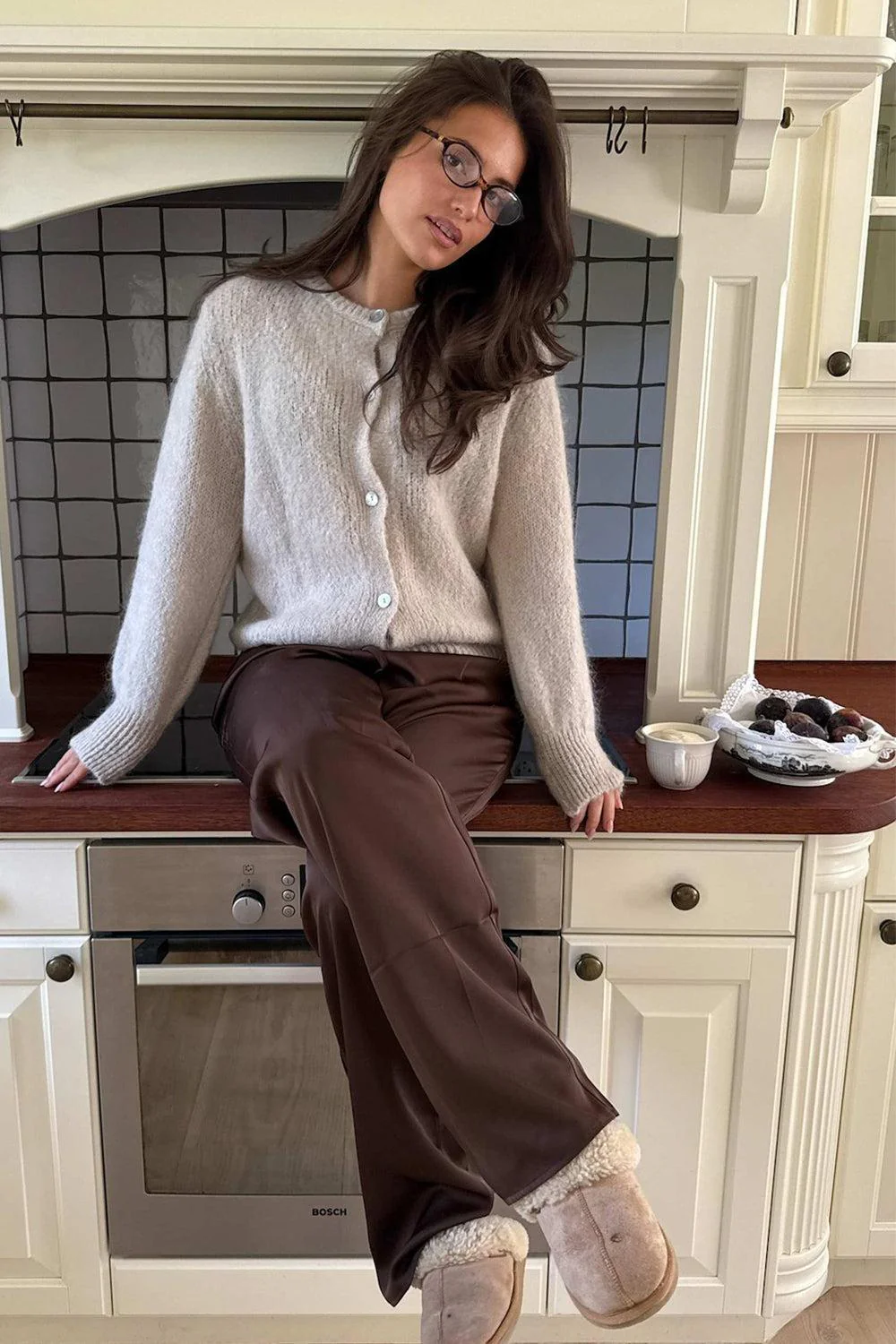 Ida Cardigan Beige