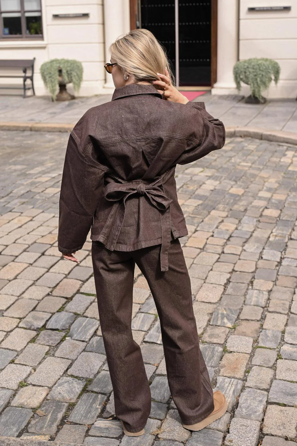 Brooke Jeans Exclusive Brown Bourgogne - Image 3