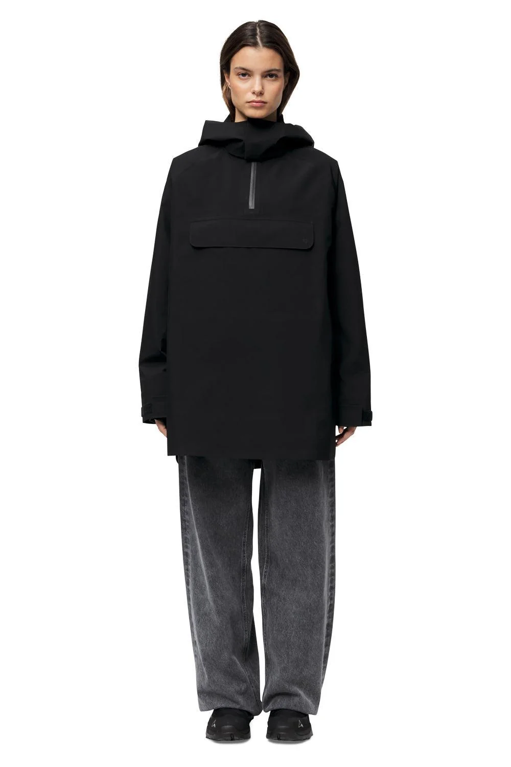 Voss Poncho Black - Image 2