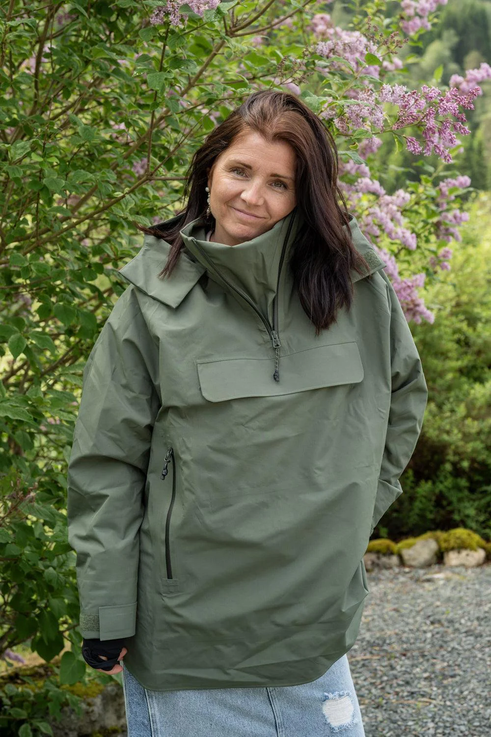 Voss Poncho Grape leaf - Image 6