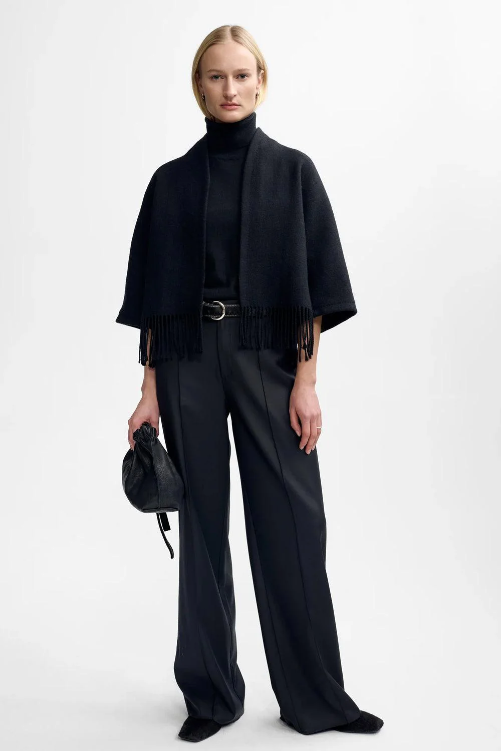 Keyla Lambswool Jacket Black - Image 2