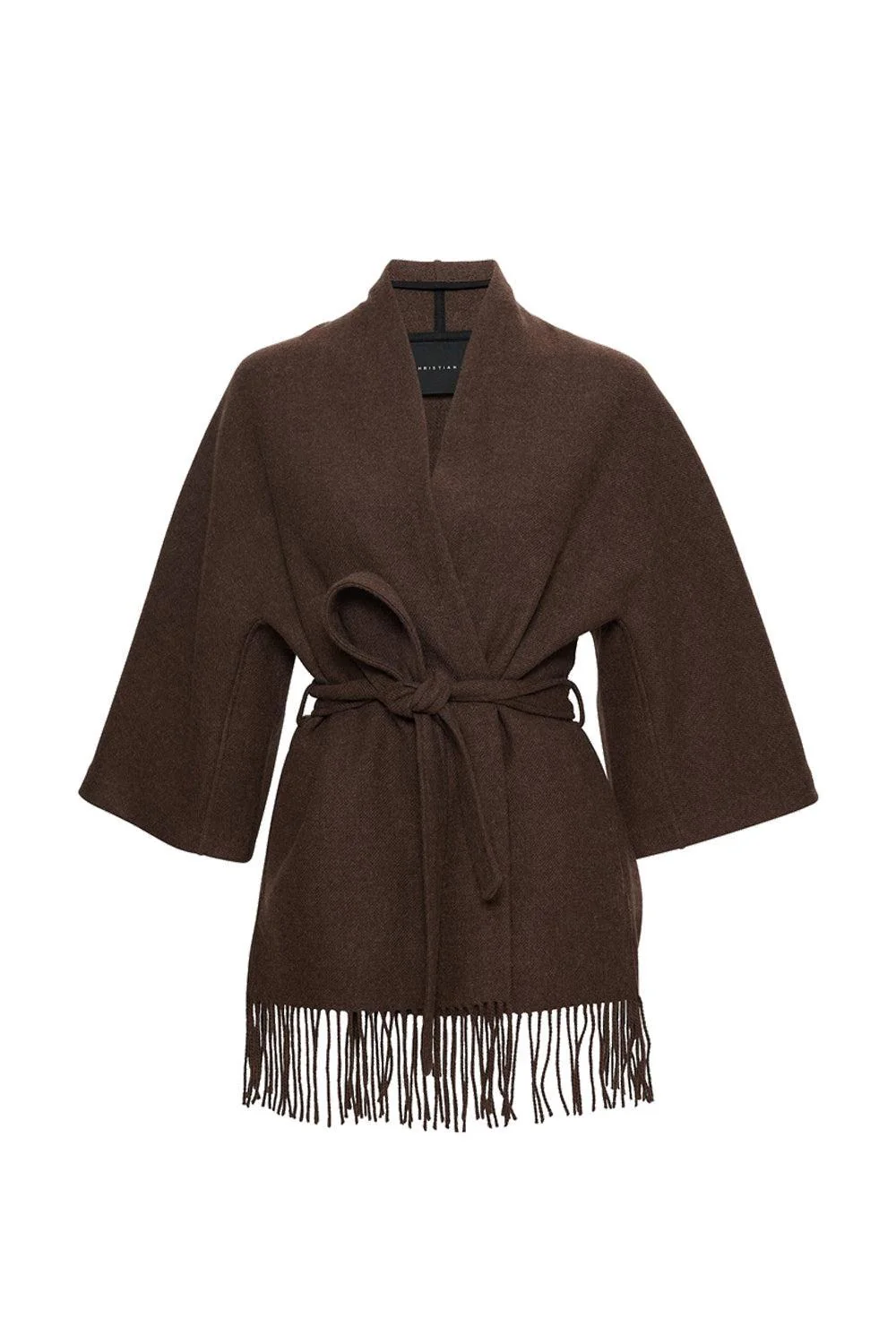 Akila Lambswool Jacket Brown