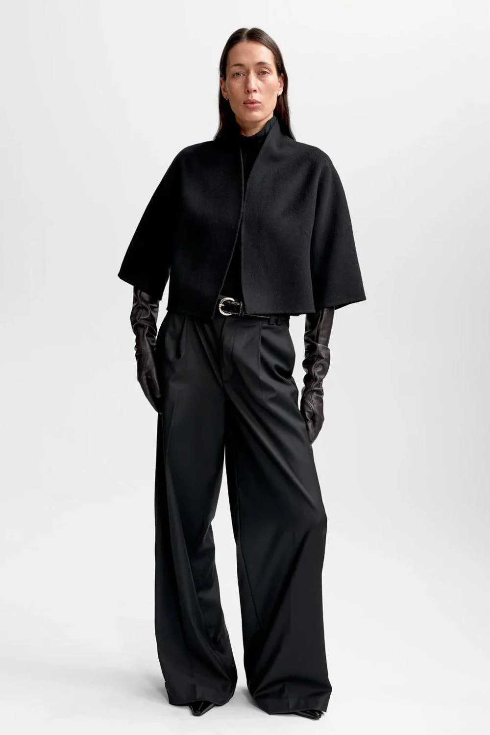 Kira Wool Jacket Black - Image 2