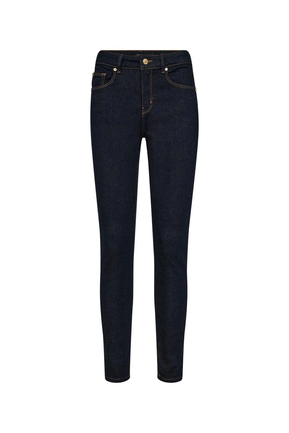 Alexa Cropped Jeans Wash Rinse Vicky 30"