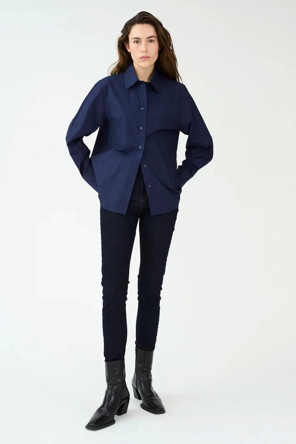 Alexa Cropped Jeans Wash Rinse Vicky 30" - Image 2