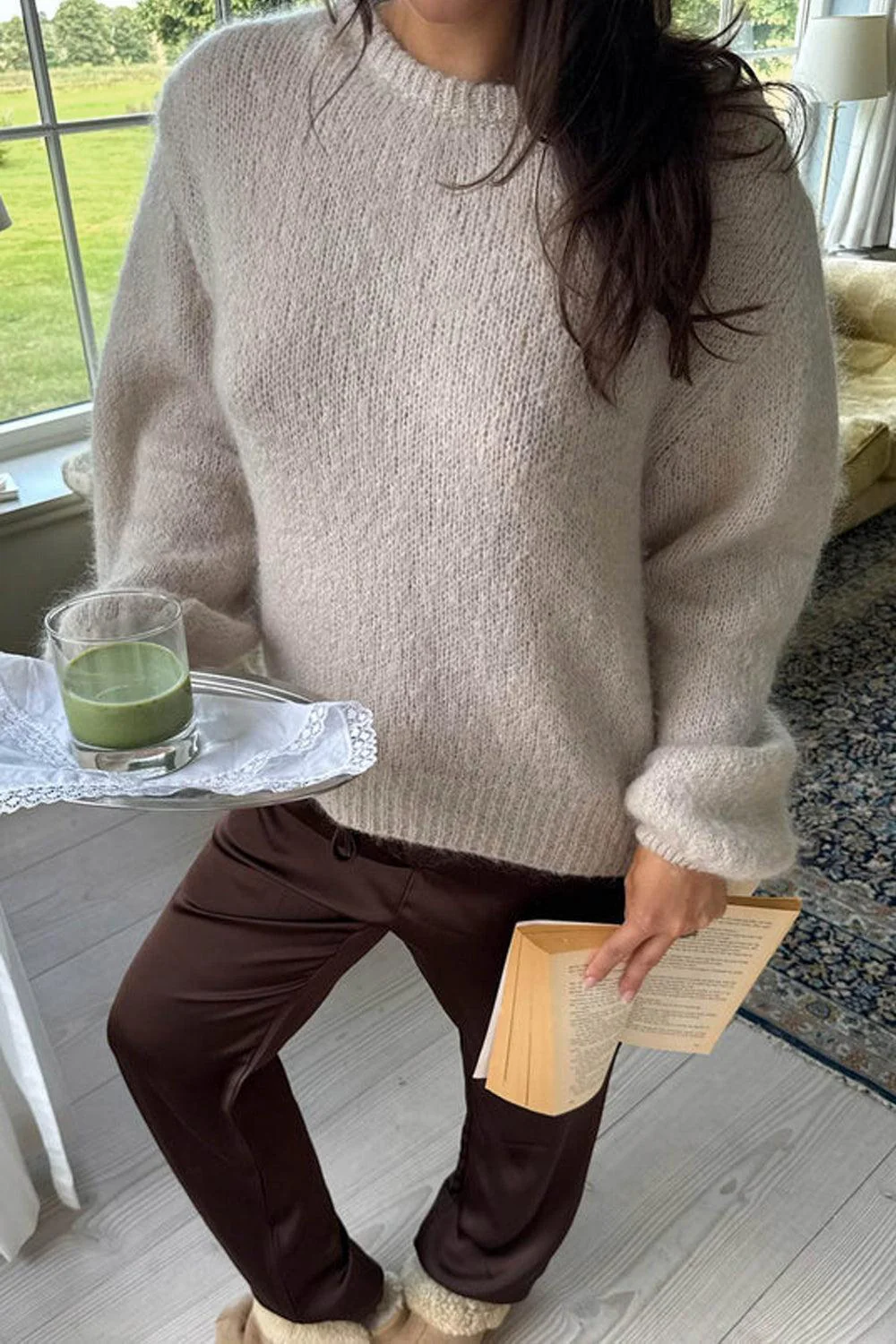 Ida Pullover Beige - Image 2