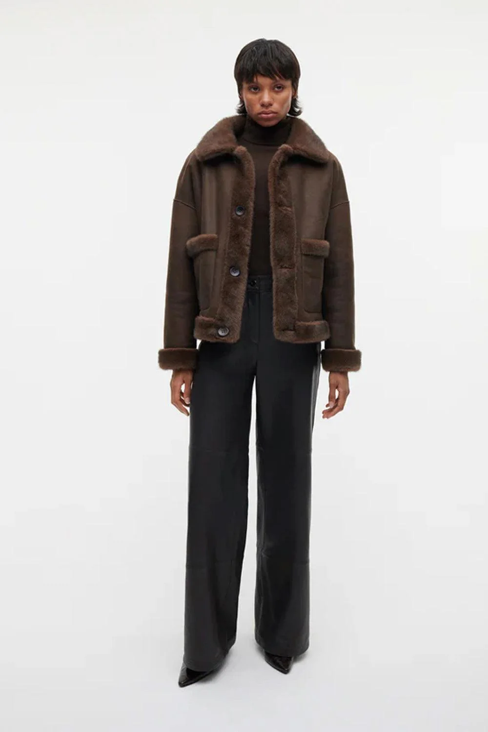 Faje Faux Mink Chocolate - Image 2