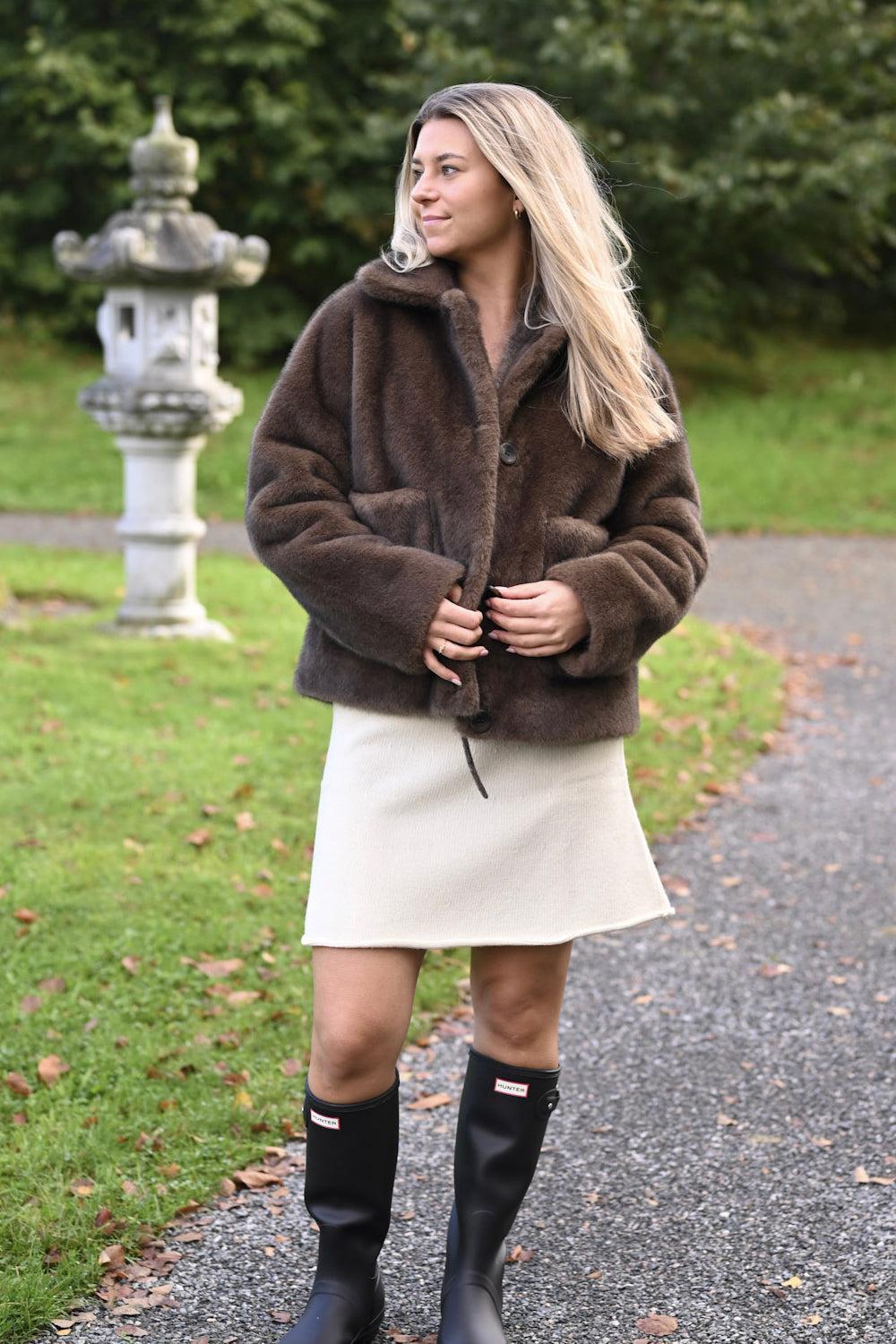 Faje Faux Mink Chocolate - Image 6