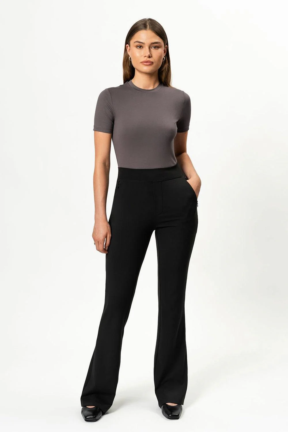 Asana Bootcut Pant Black 30" - Image 3