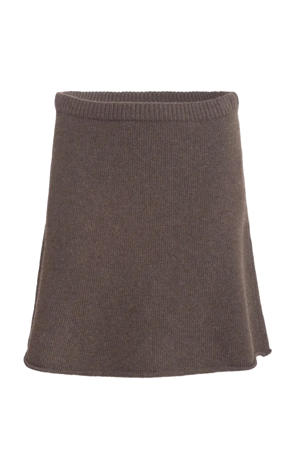 Villa Skirt DK Brown Melange