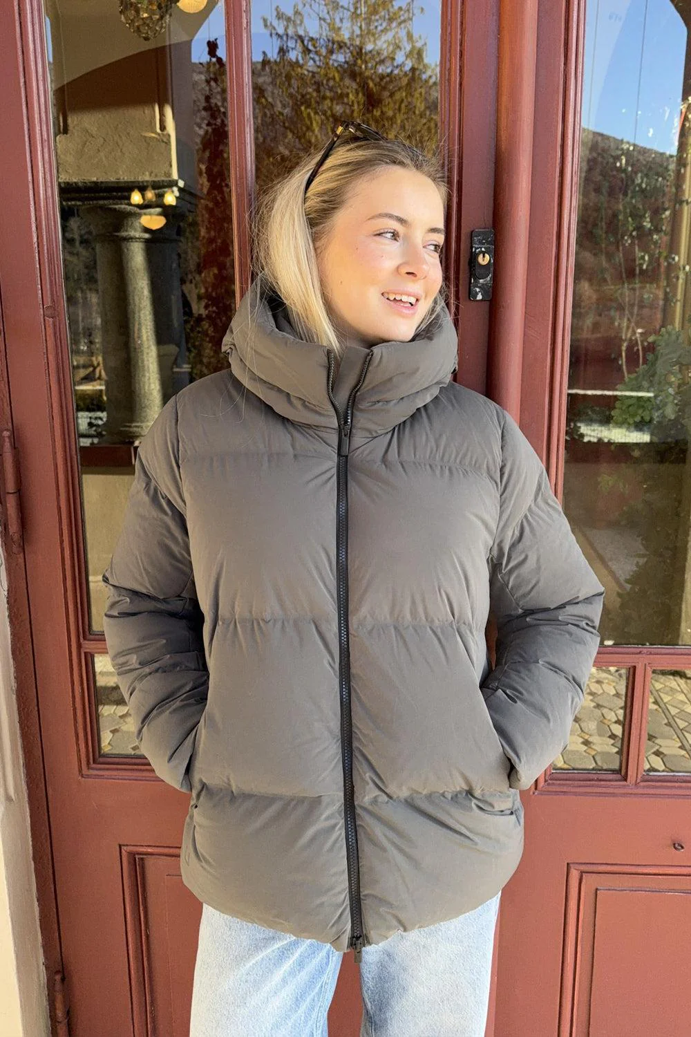 Halo Down Jacket thyme - Image 3