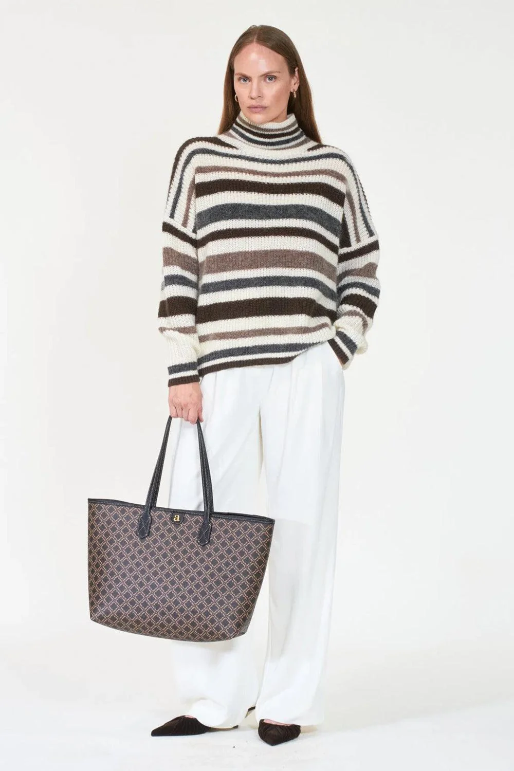 Ultimate Monogram Tote Black - Image 4