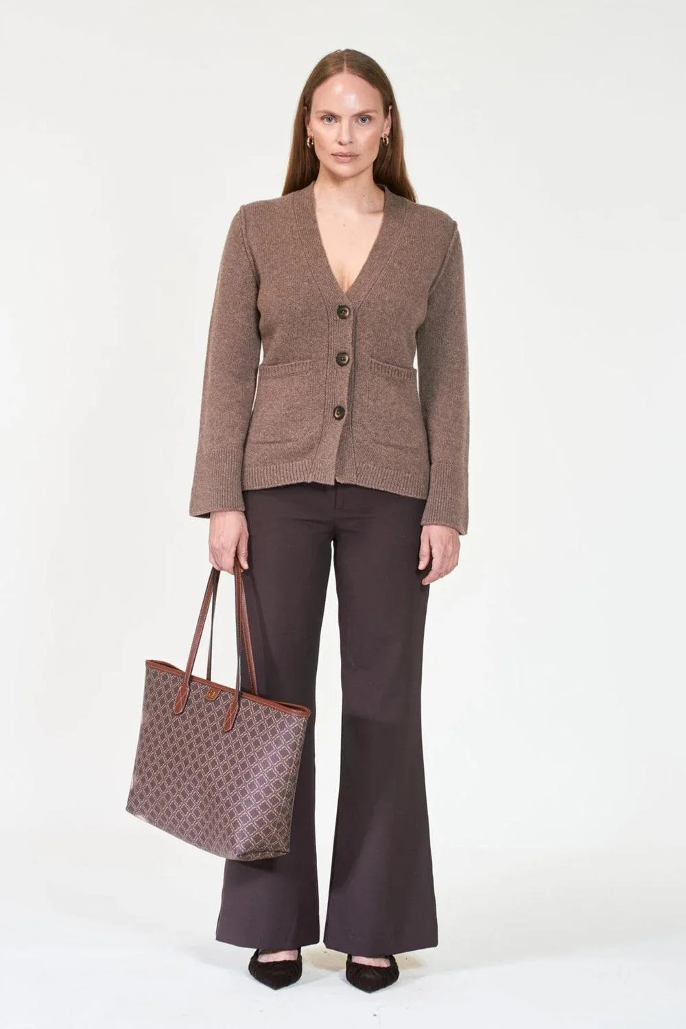 Ultimate Monogram Tote Brown - Image 5