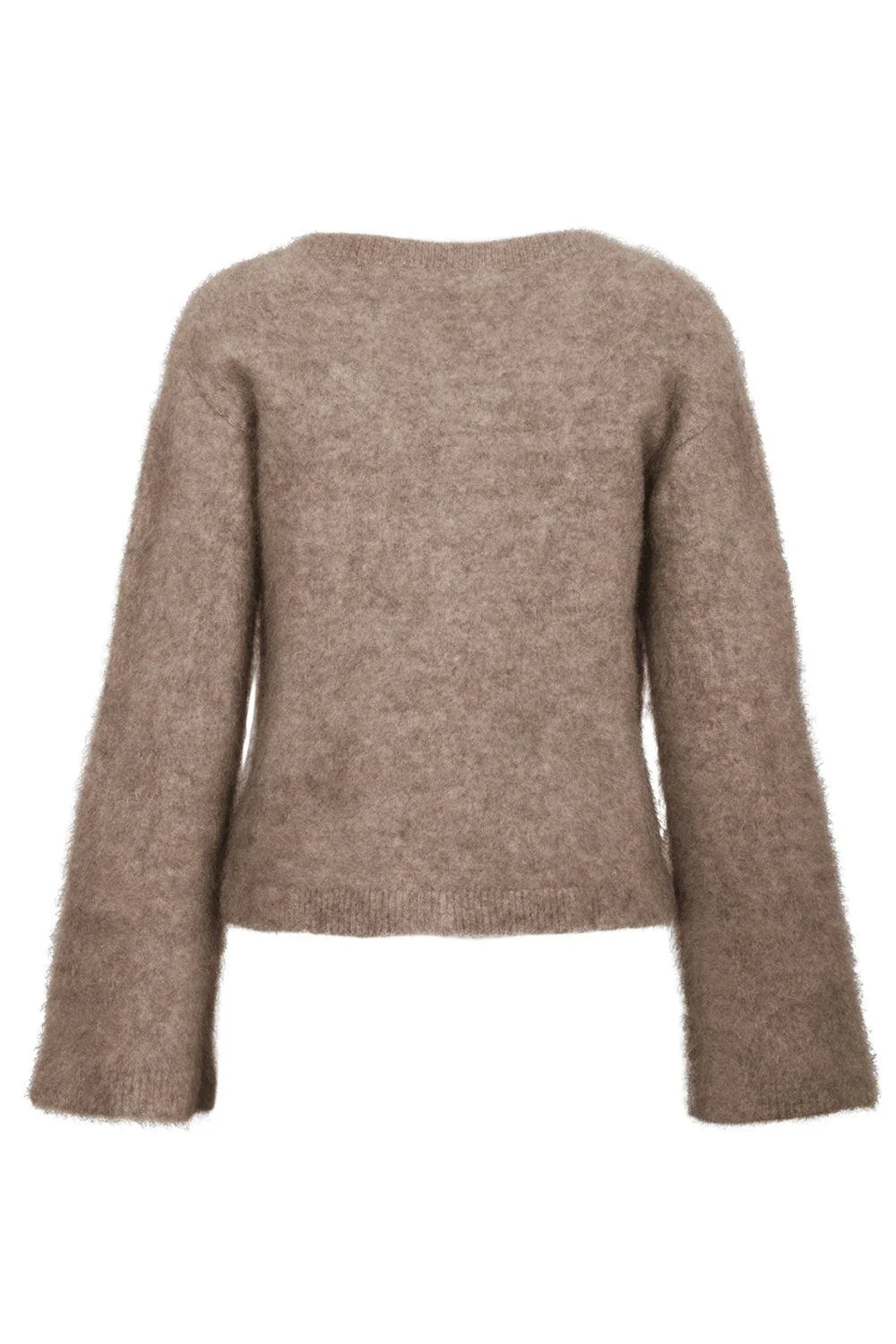 Hannah cardigan dark sand - Image 2