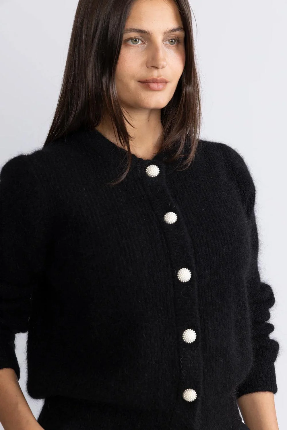 Natalia Cardigan Black - Image 5