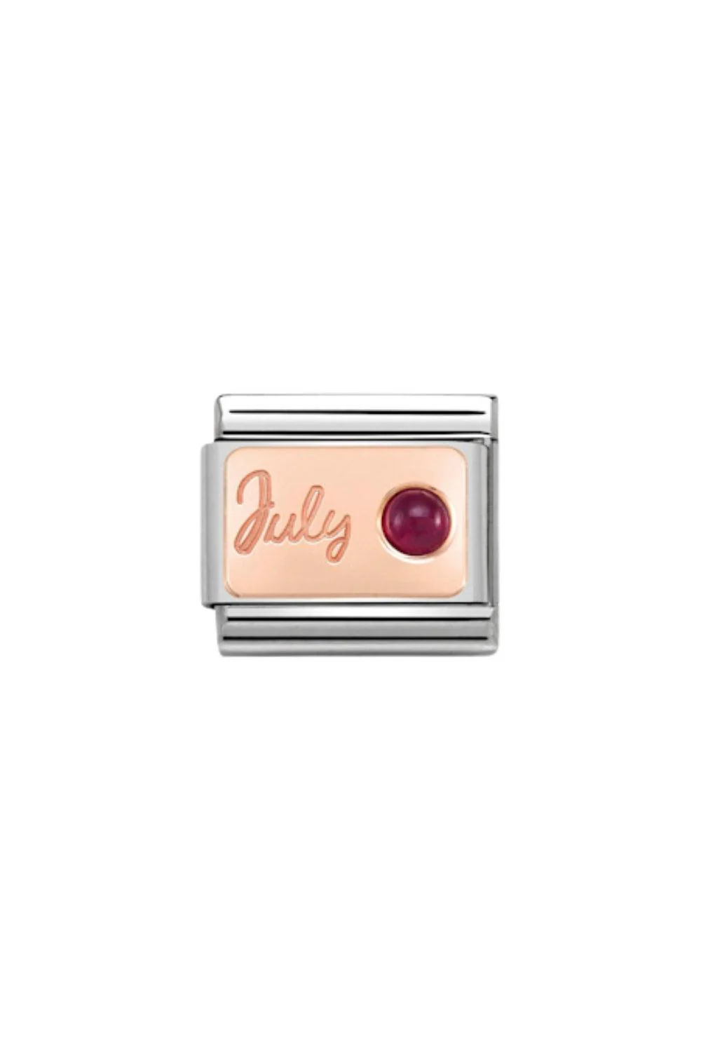 Stones 9K Rose Gold July birthstone Diamond