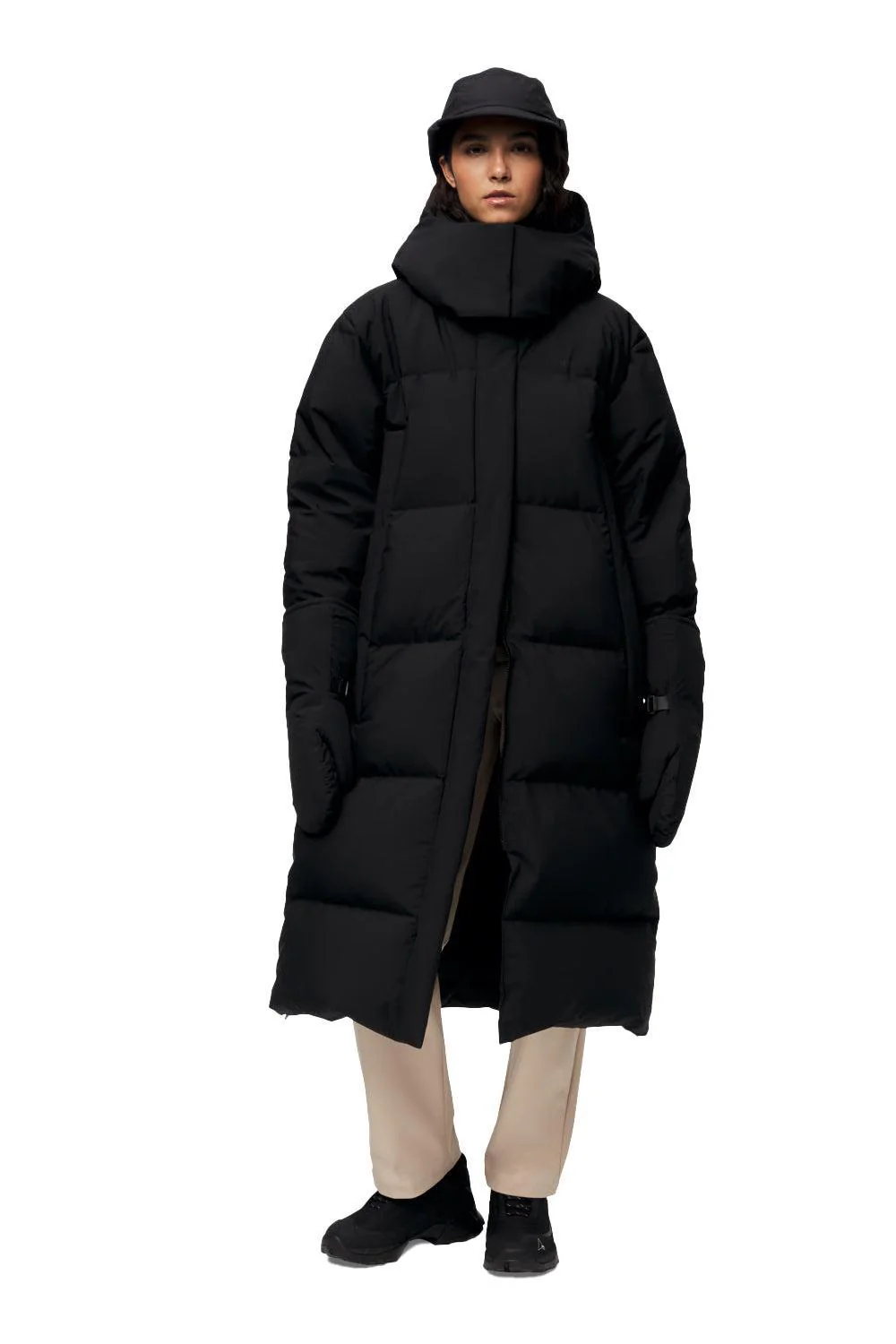 Stranda down coat black - Image 4