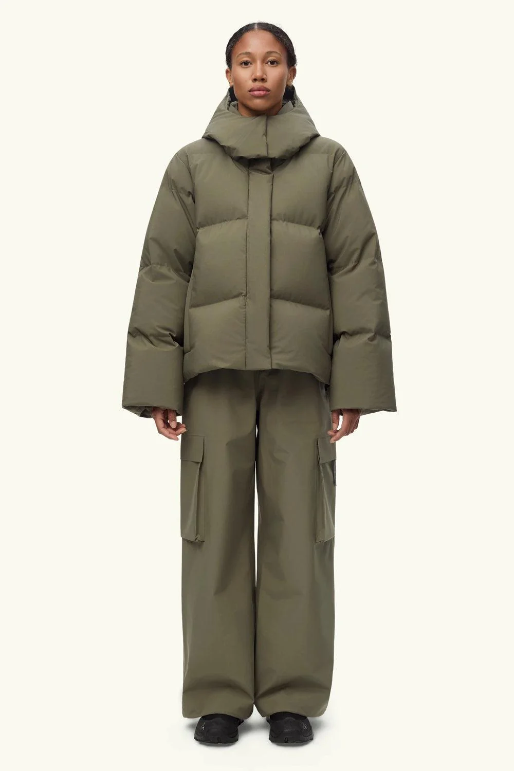 Selje down jacket Grape leaf