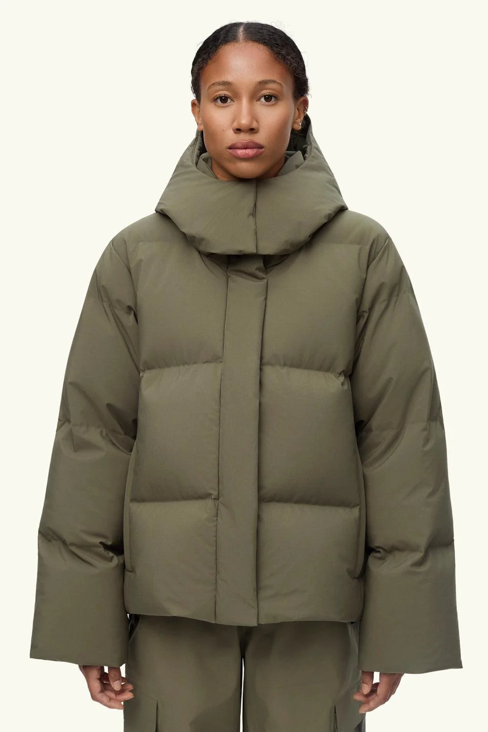 Selje down jacket Grape leaf - Image 2