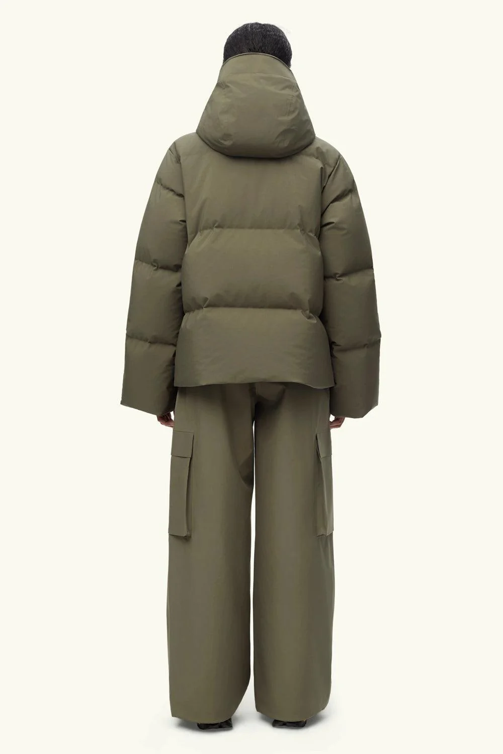 Selje down jacket Grape leaf - Image 4