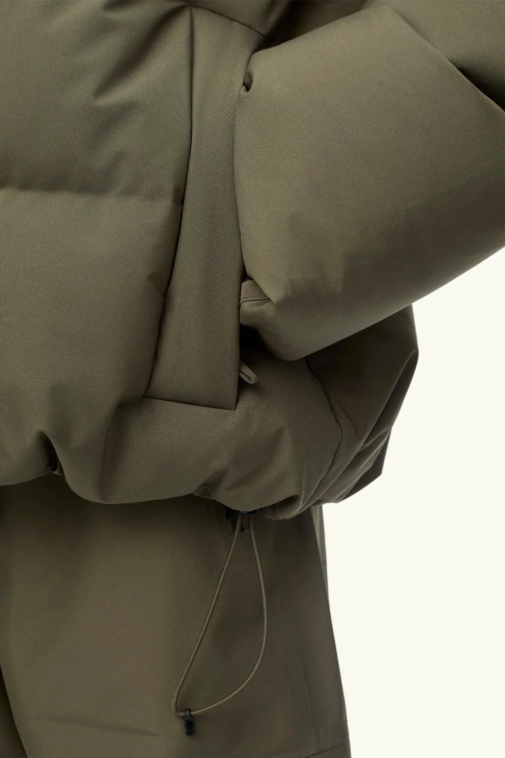 Selje down jacket Grape leaf - Image 6