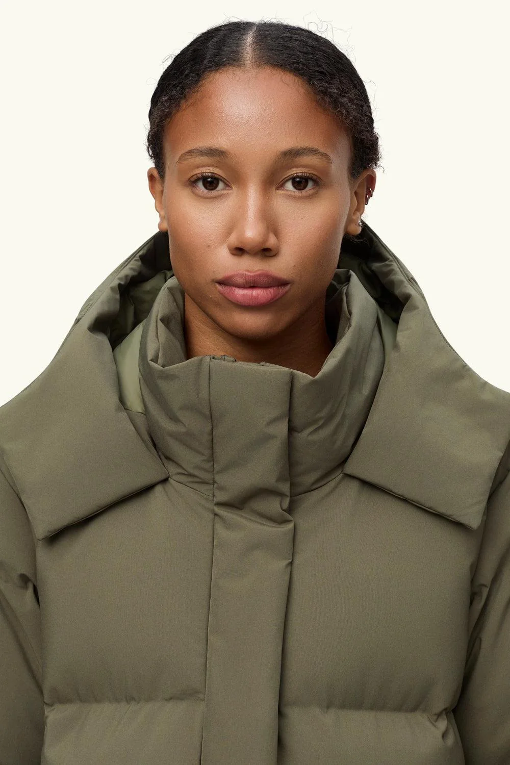 Selje down jacket Grape leaf - Image 7