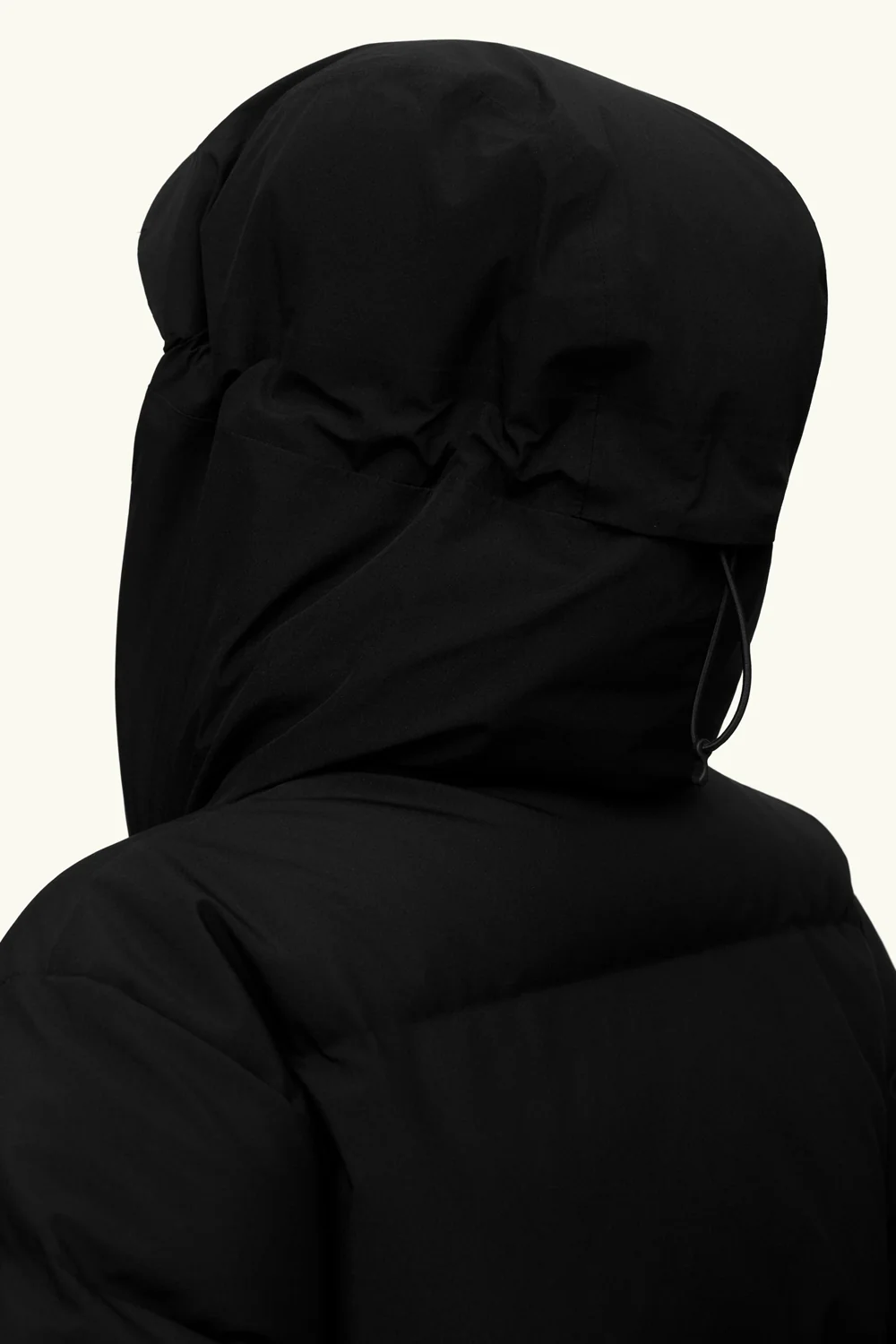 Selje down jacket Svart - Image 7
