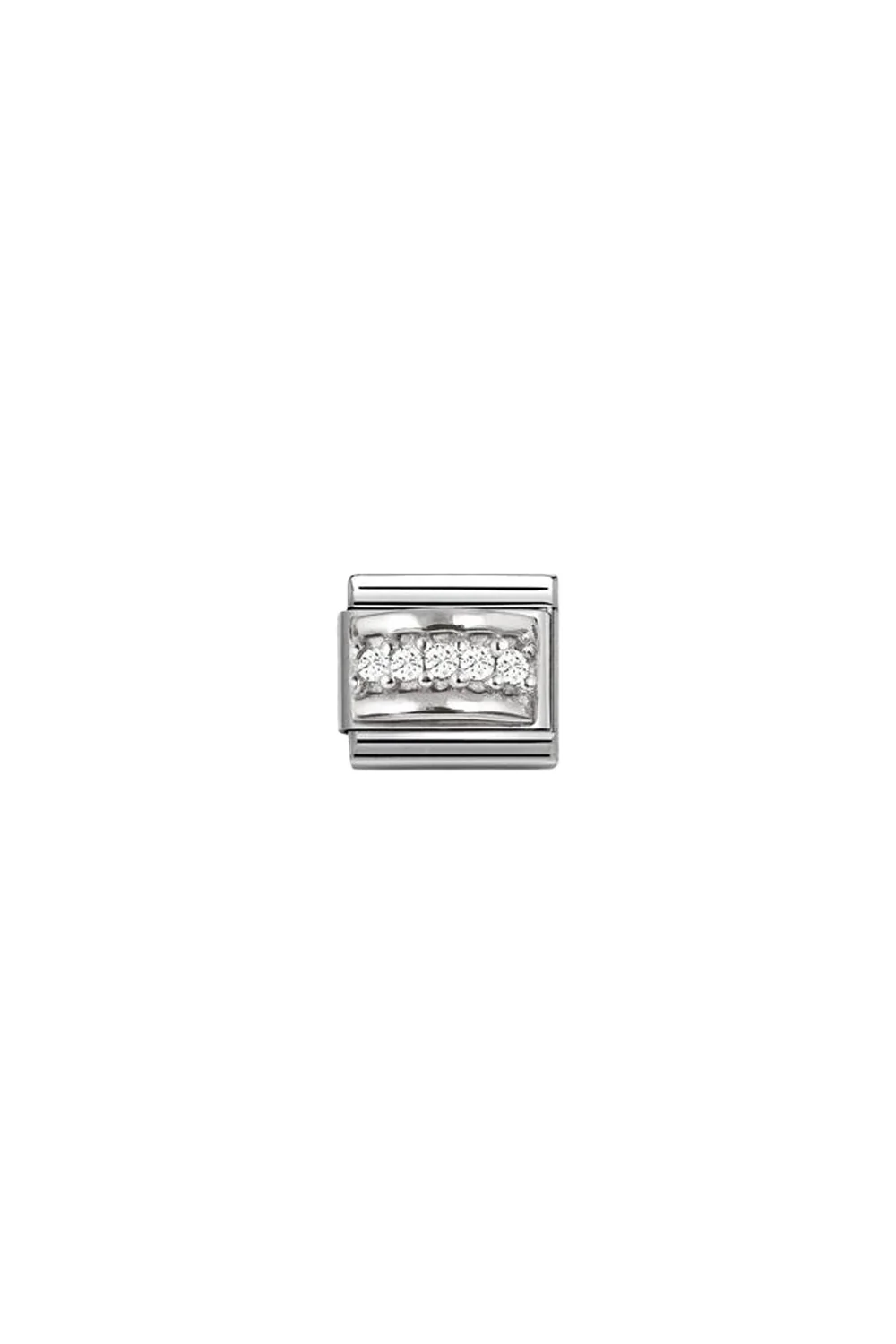 STONE SYMBOLS 925 sterling silver White track