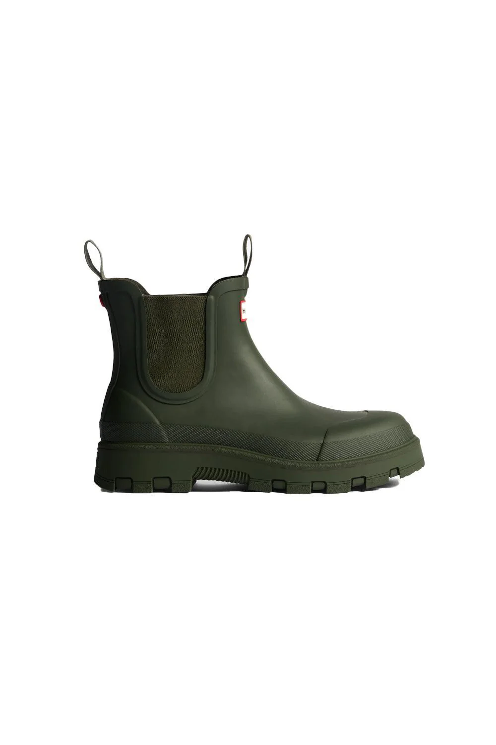 Unisex Elements Elastic Chelsea Boot Dark Olive