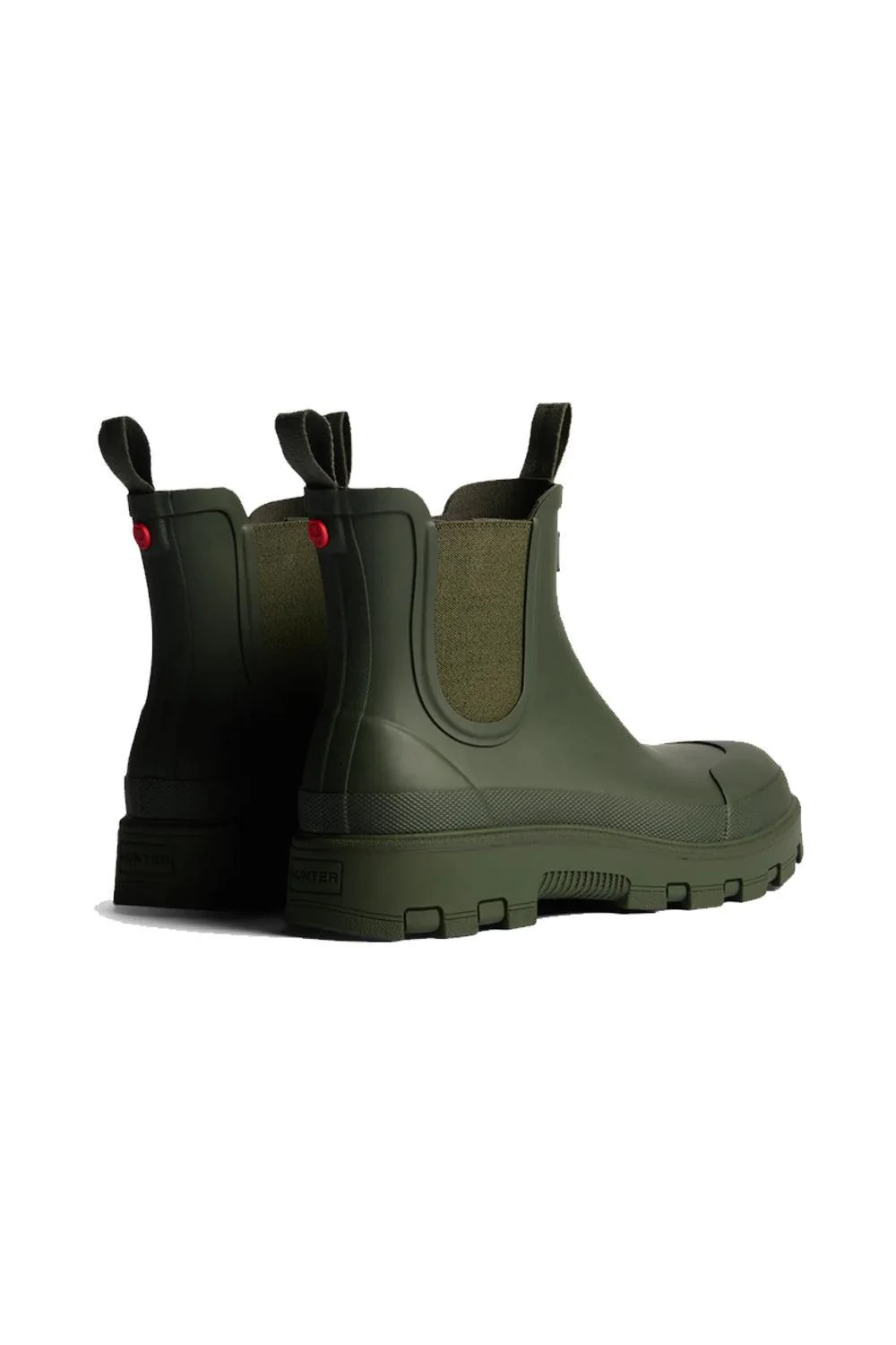 Unisex Elements Elastic Chelsea Boot Dark Olive - Image 3