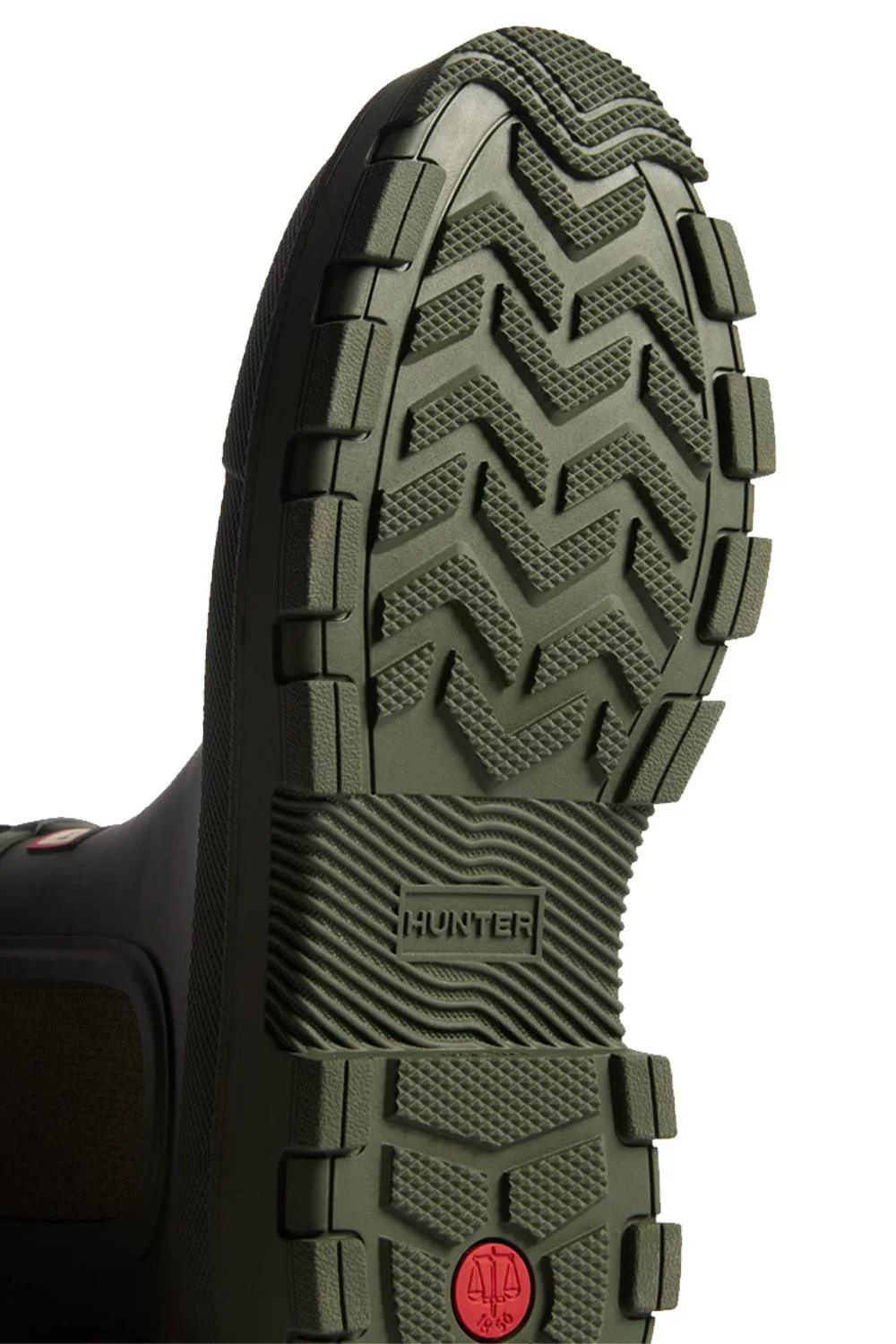 Unisex Elements Elastic Chelsea Boot Dark Olive - Image 4