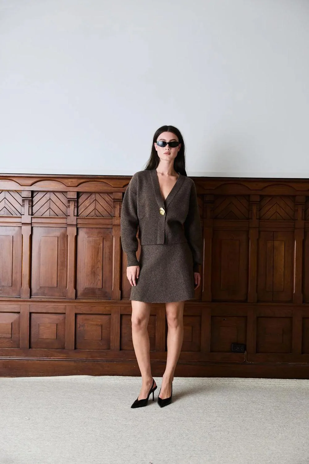 Serge Merino Skirt - Image 2